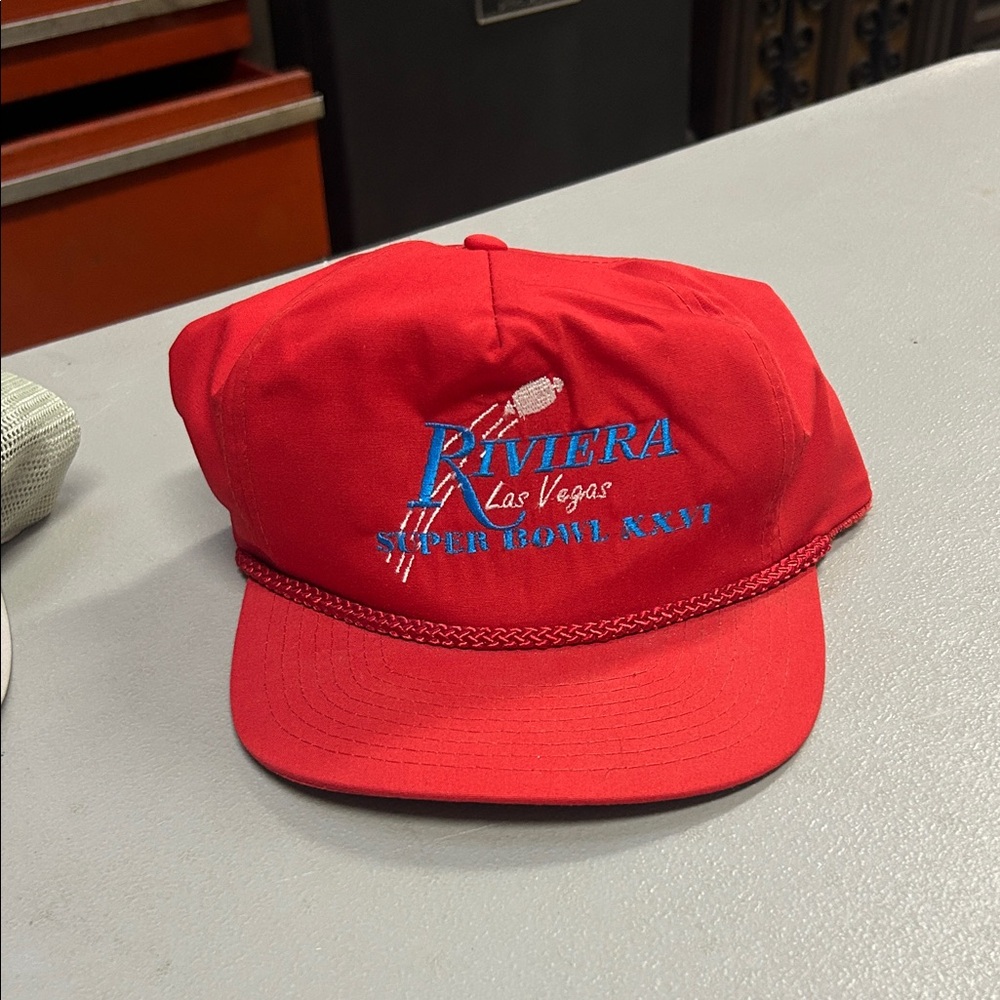 Riviera Las Vegas Super Bowl XXVII 1991 Buffalo Bills&Redskins Super Bowl Cap